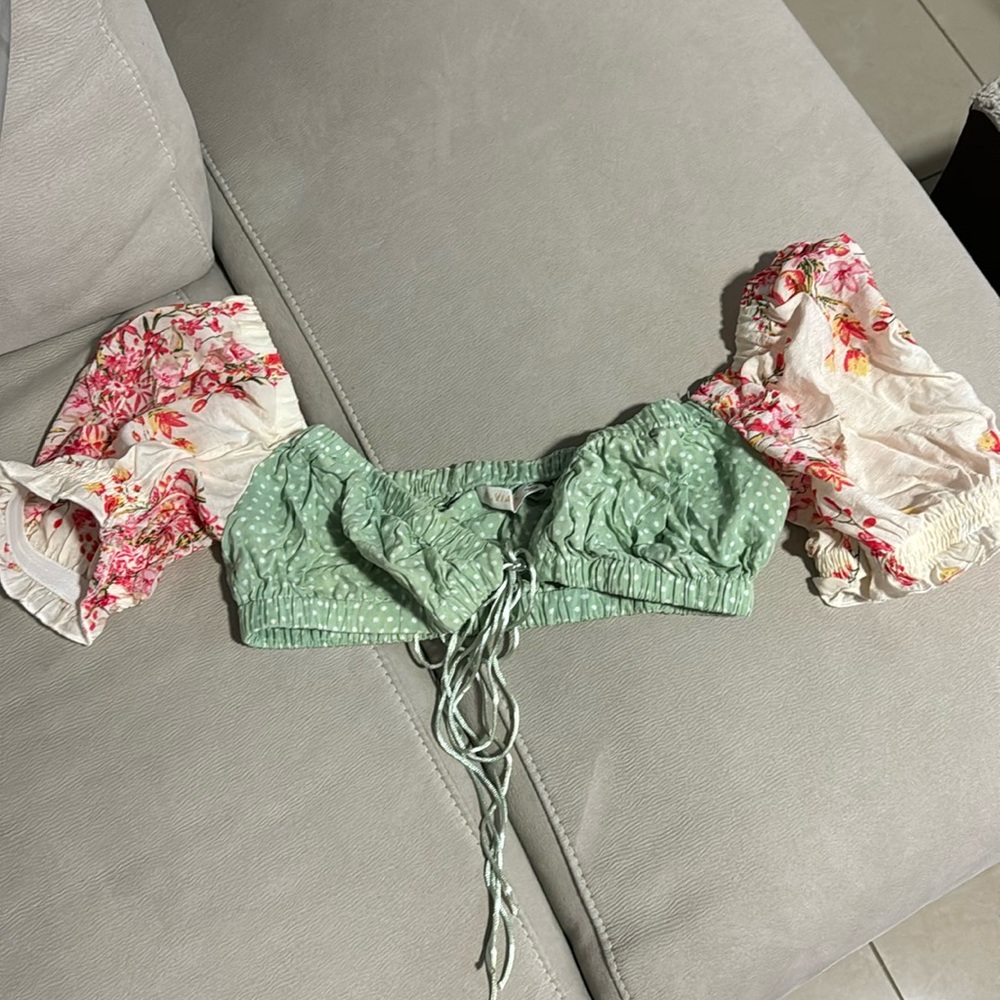 Floral Crop Top